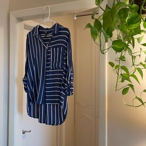 Oversized button down blouse 👚